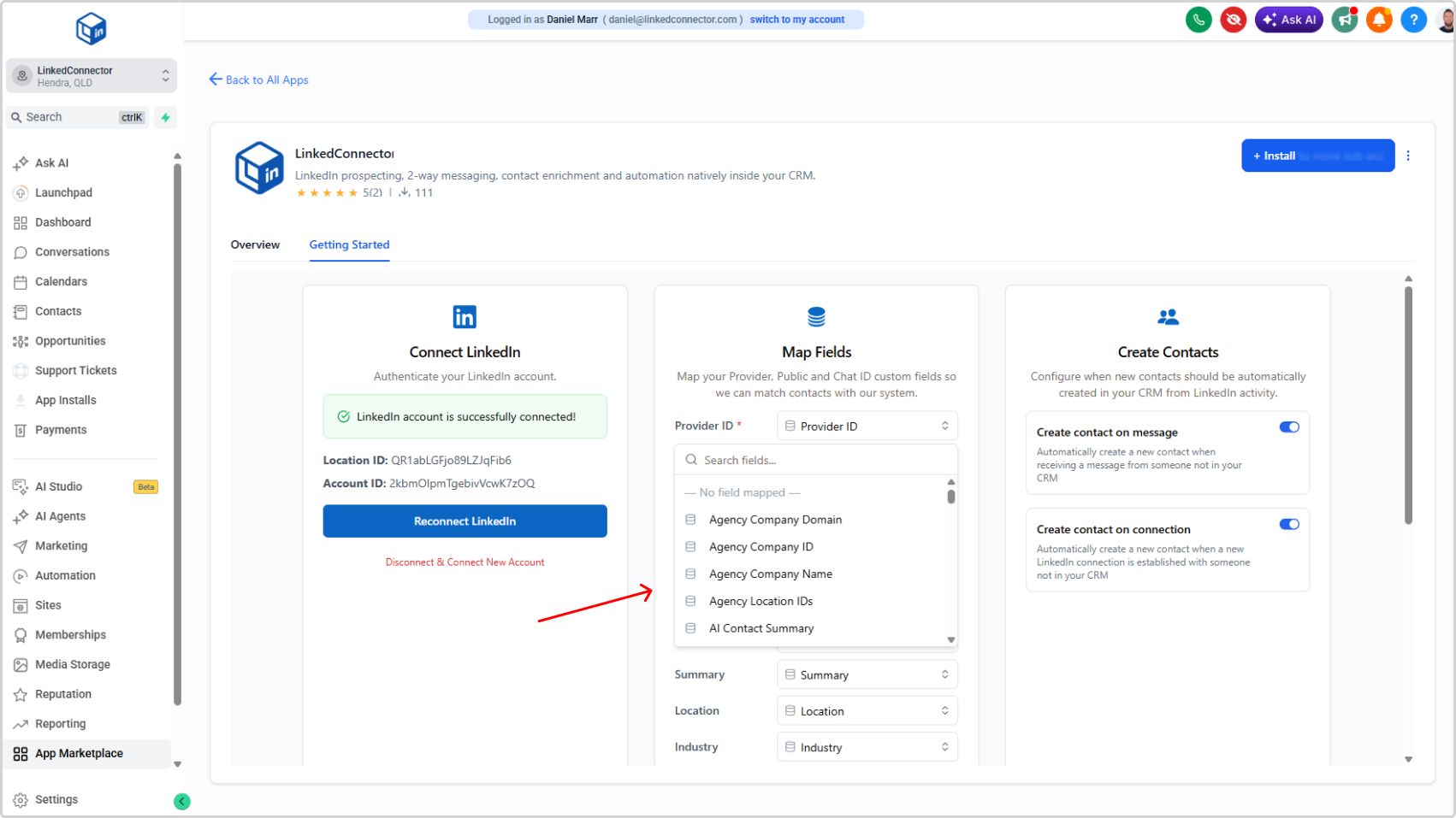 Custom Field Mapping Is Now a Searchable List